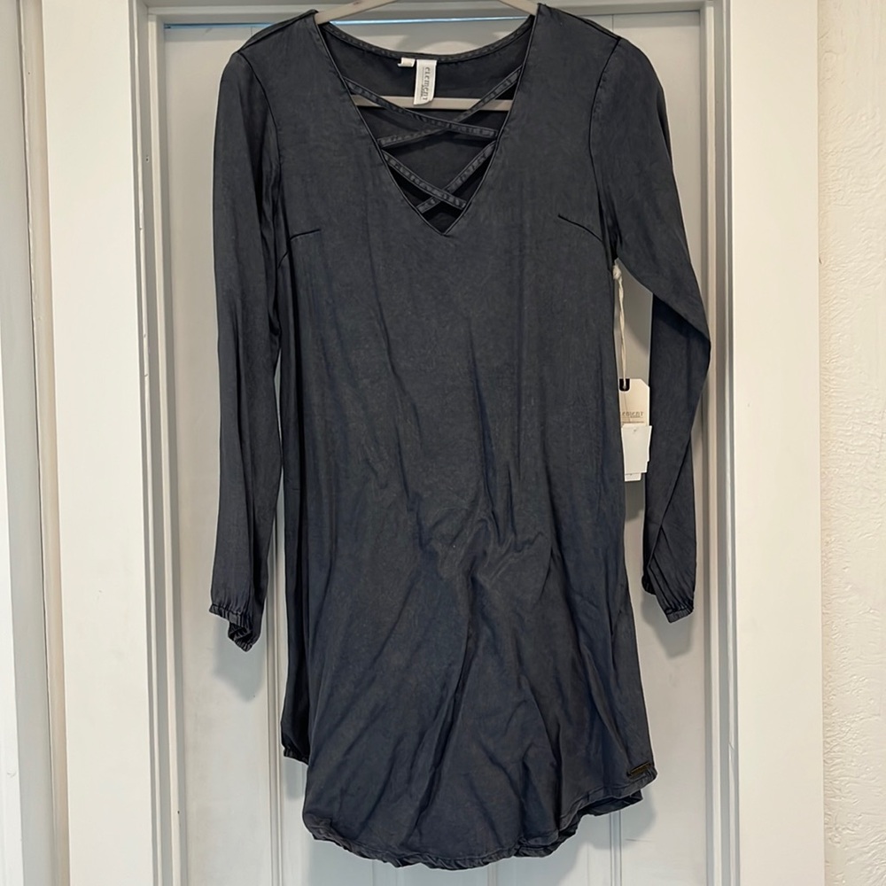 NWT Element Eden Mineral Washed Tunic Dress